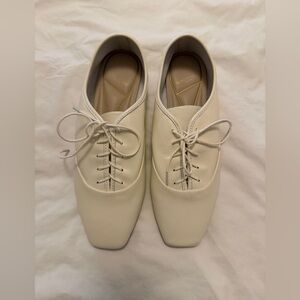Kenneth Cole White Lace-up Oxford shoes like Celine Loewe NWT